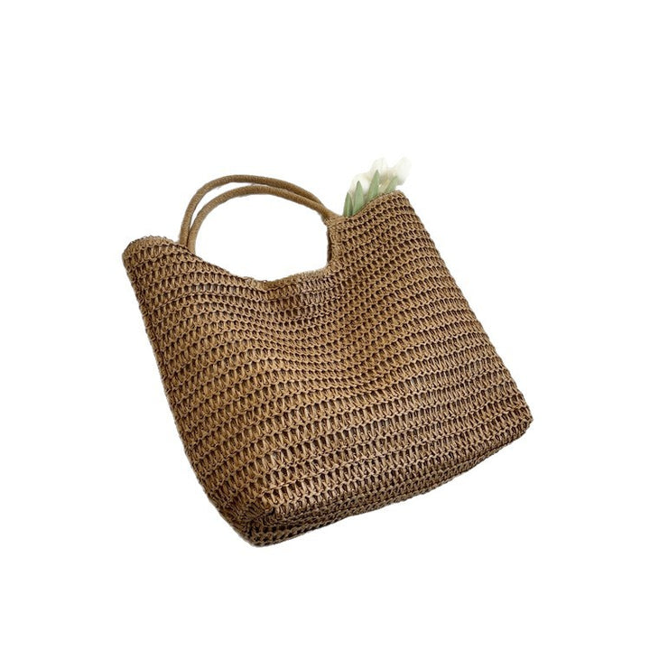 Handmade ven Straw Tote Bag Kalsten