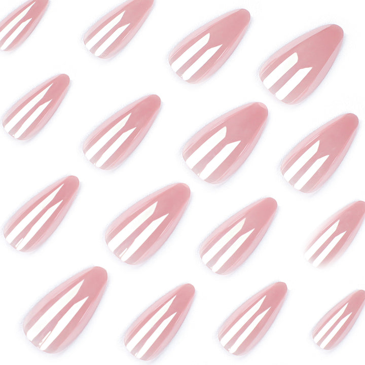 Elegant Stiletto Nails with Glossy Finish Kalsten
