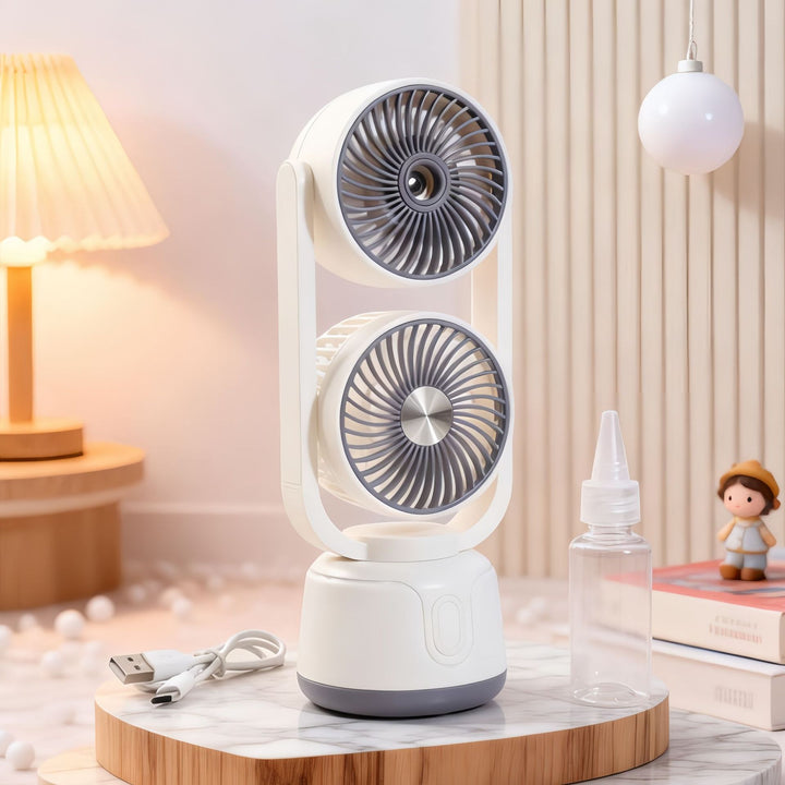Ladies multifunctional table fan with spray function Kalsten