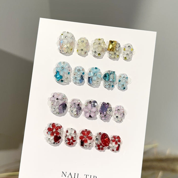 Decorative Rhinestone Hair Clips