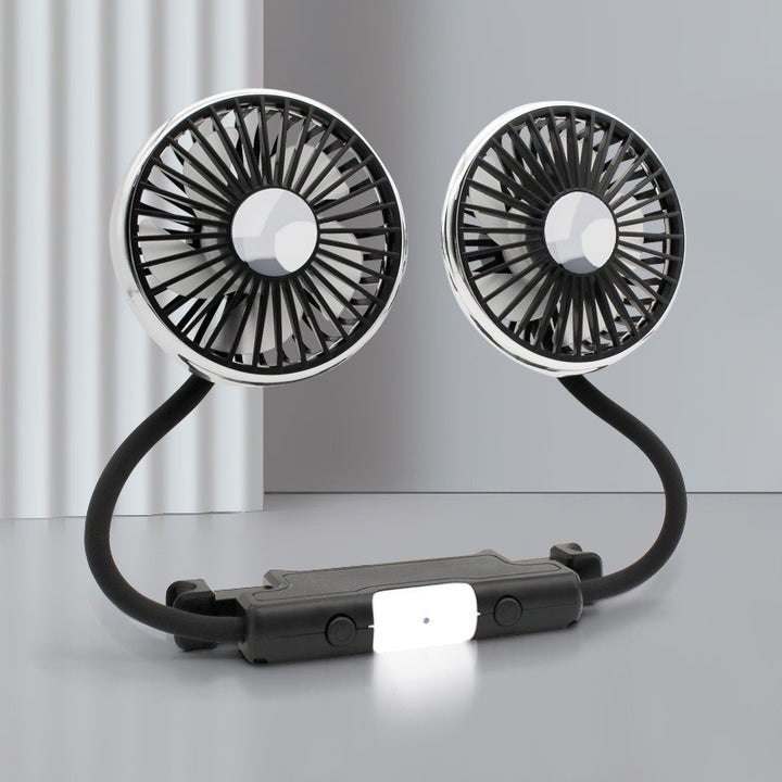 Portable Dual Head Car Cooling Fan Kalsten