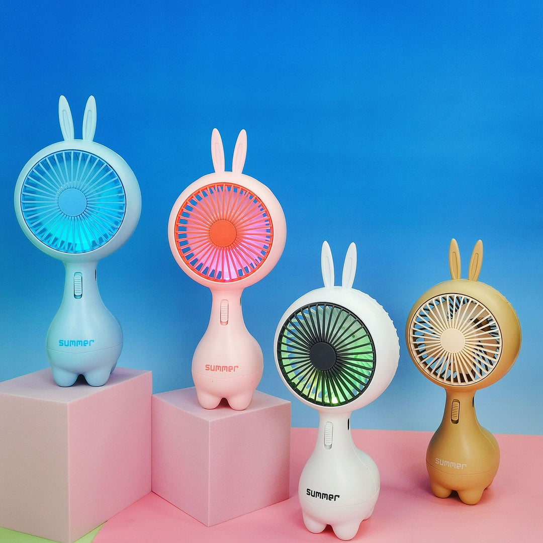 Women Portable Mini Fan in Cute Rabbit Design Kalsten
