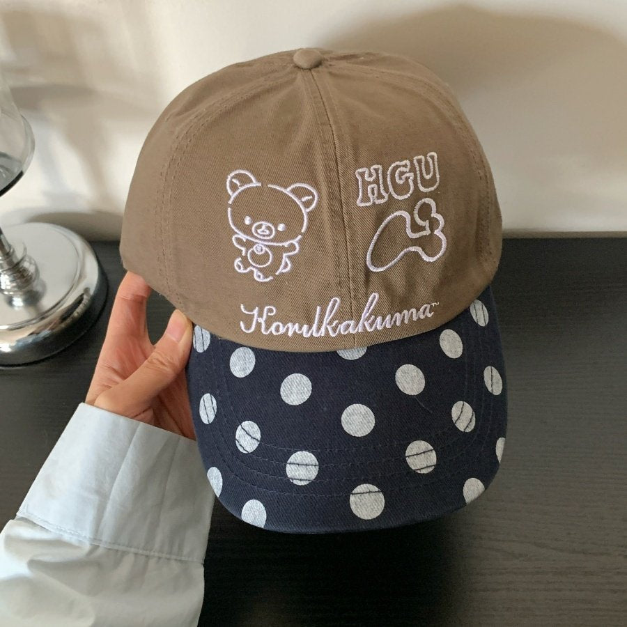 Playful Embroidered Cap