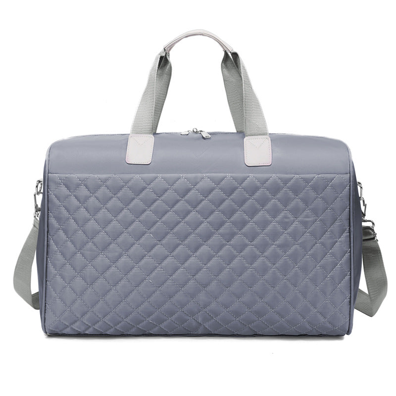 Quilted Travel Weekender Duffel Bag Kalsten