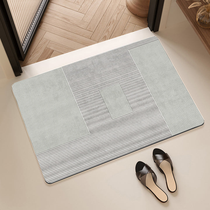 Geometric Abstract Bath Mat Kalsten