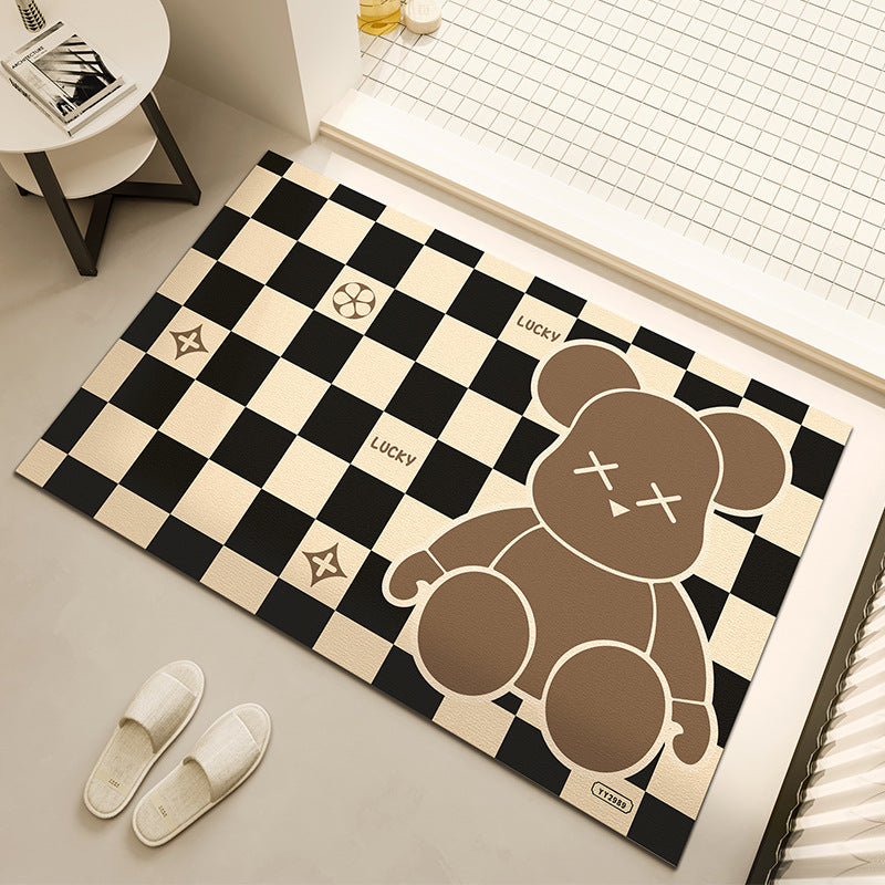 Fun Family-Themed Indoor Floor Mat