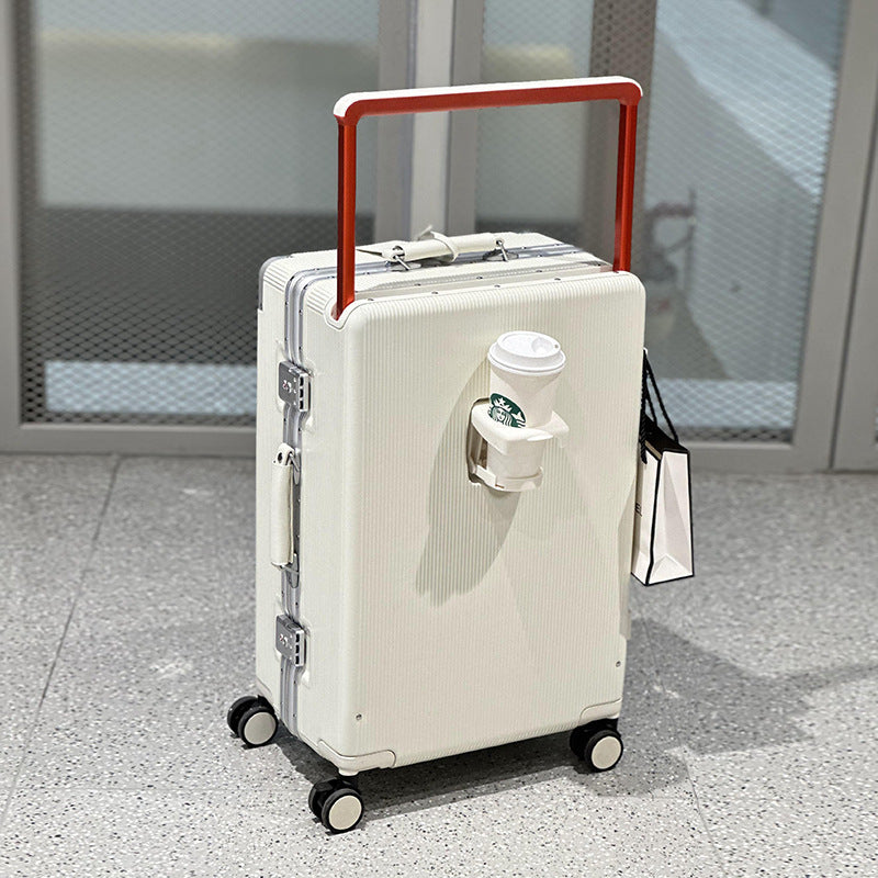 Elegant Hard-Shell Rolling Travel Case