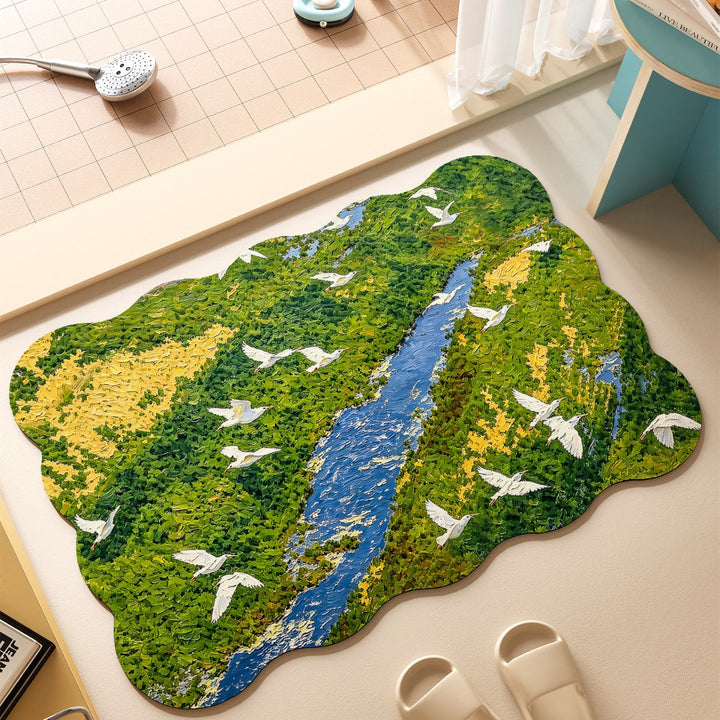 Artistic Decorative Floor Mat