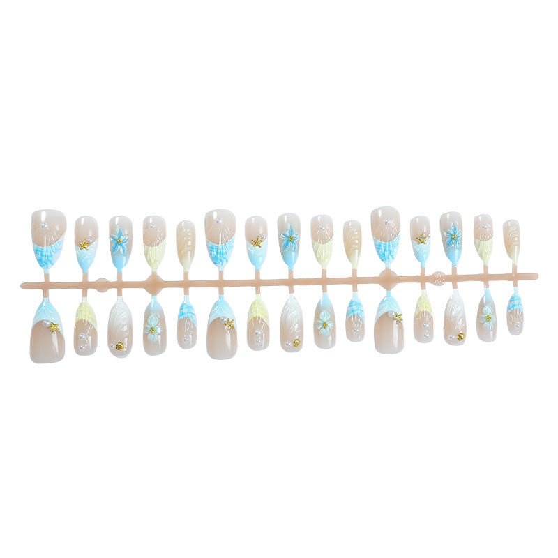 Nail art set with handcrafted maritime motifs Kalsten