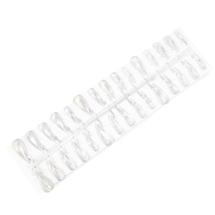 Premium Clear Press-On Nail Set