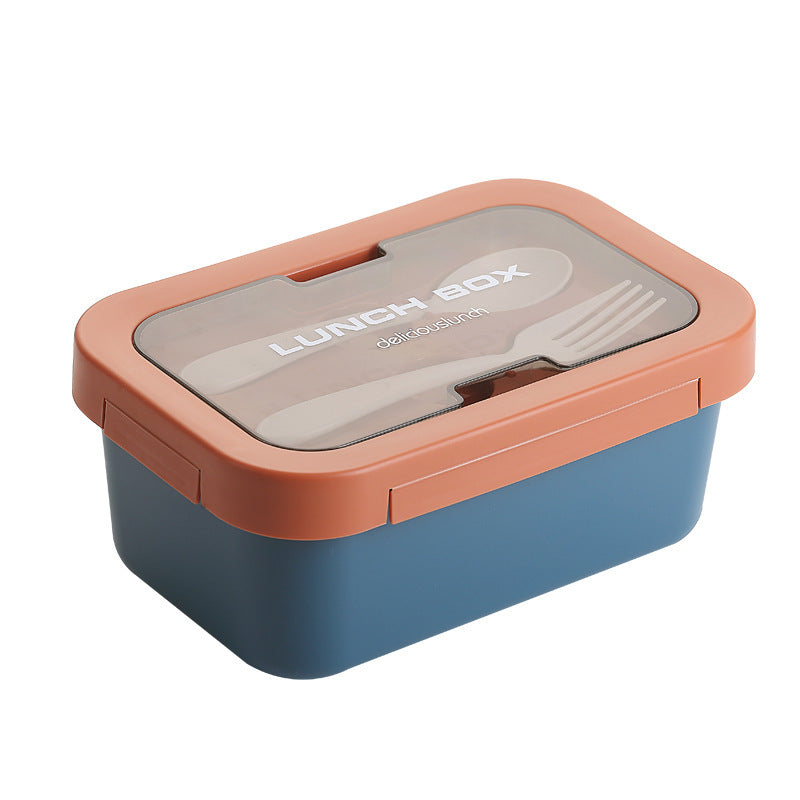 Dual-Compartment Stainless Steel Lunch Box