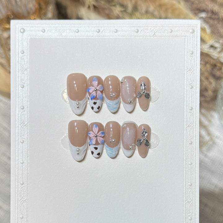 Reusable Press-On Nail Set Kalsten
