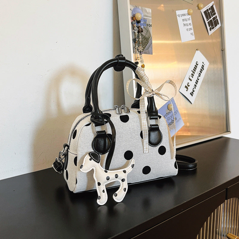 Whimsical Polka Dot Mini Handbag Kalsten