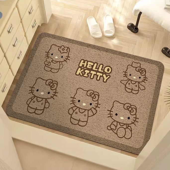 Adorable Cartoon-Themed Bath Mat