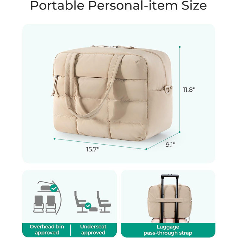 Multifunctional Sports Bag with Integrated Shoe Compartment Kalsten
