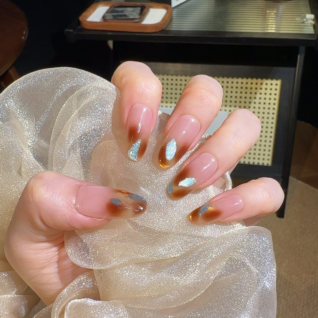 Artistic Gradient Press-On Nail Set Kalsten
