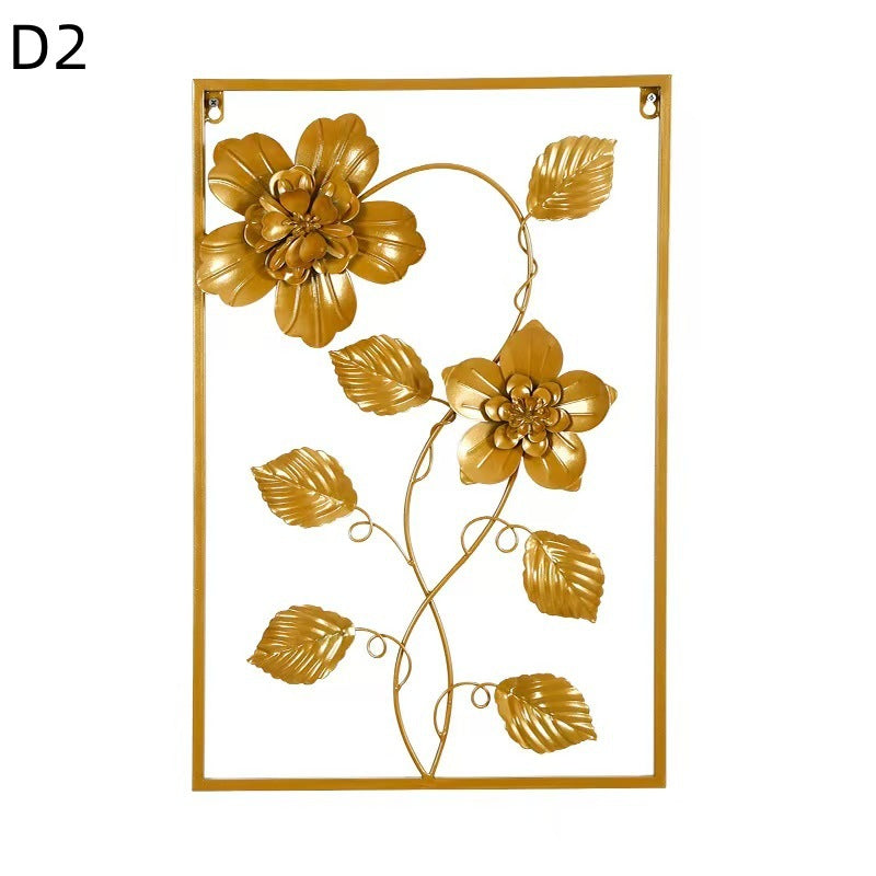 Floral Metal Wall Artwork Kalsten