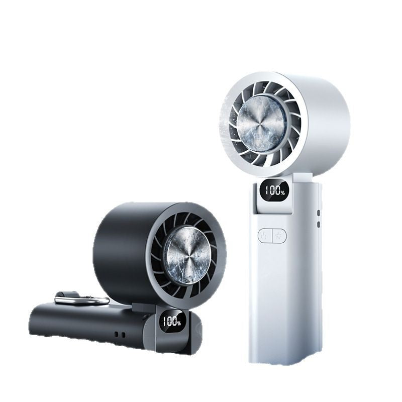Unisex Portable Hand Fan with Digital Control Kalsten