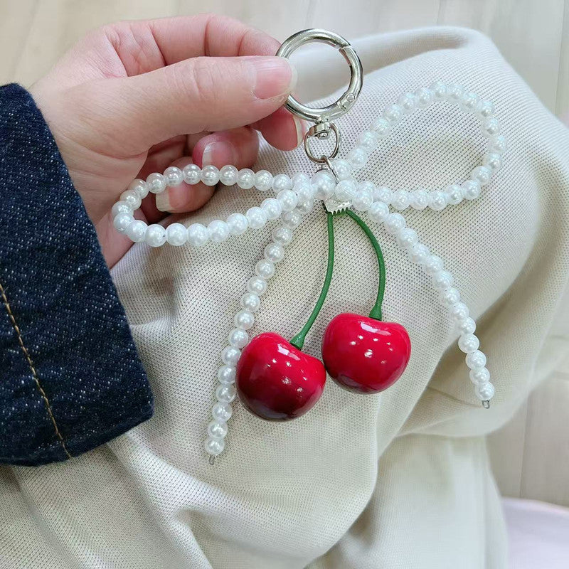 Decorative Fruit-Themed Charm Keychain Kalsten