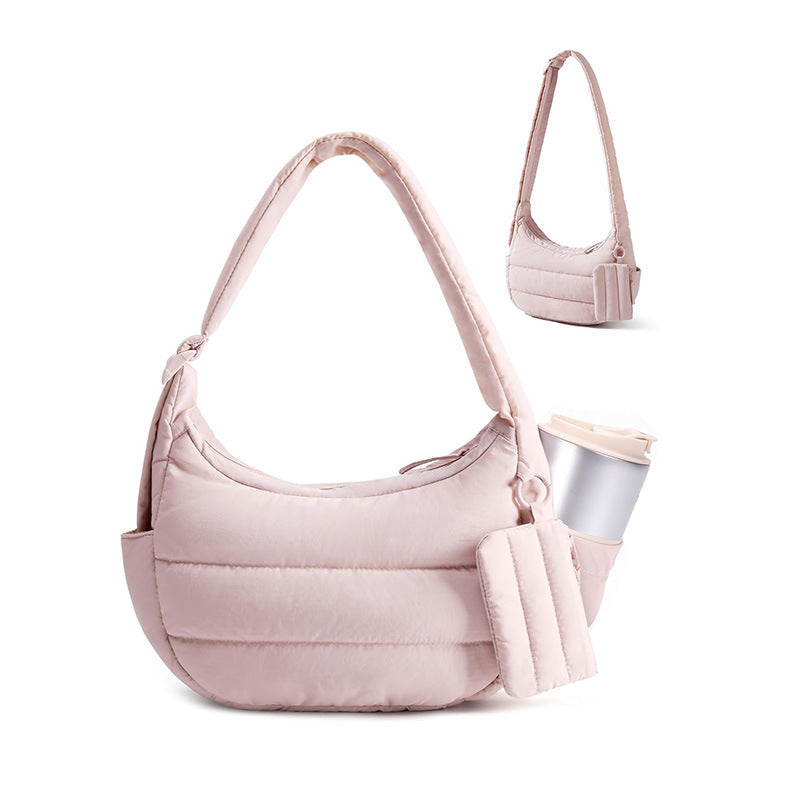 Comfortable shoulder bag with practical additional function Kalsten