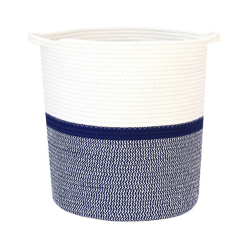 Handcrafted Natural Fiber Storage Basket