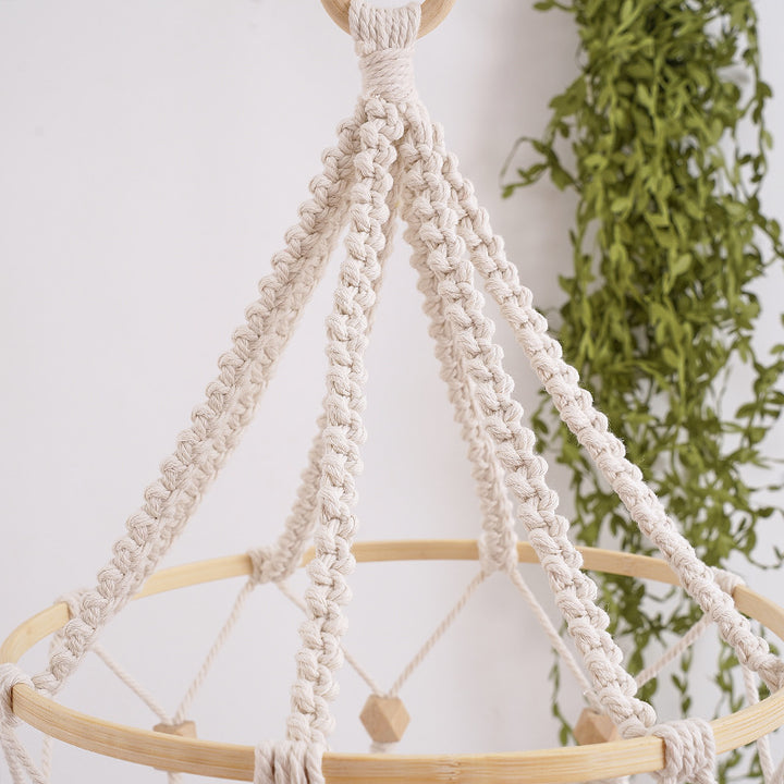 Decorative Macrame Chandelier Kalsten