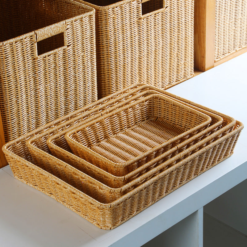 Natural Woven Storage Tray Kalsten