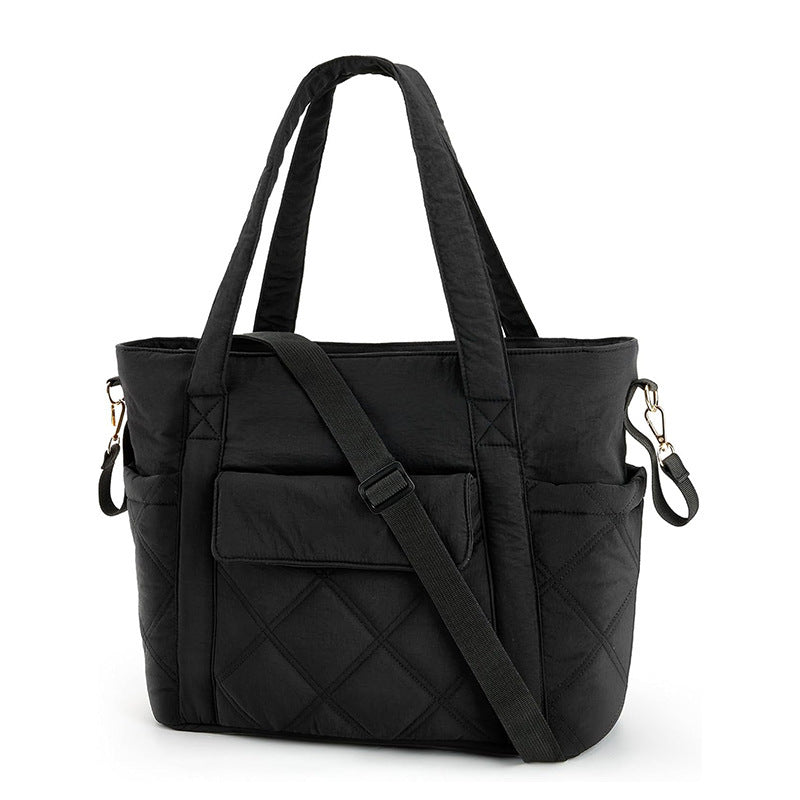 Elegant Quilted Tote Bag Kalsten