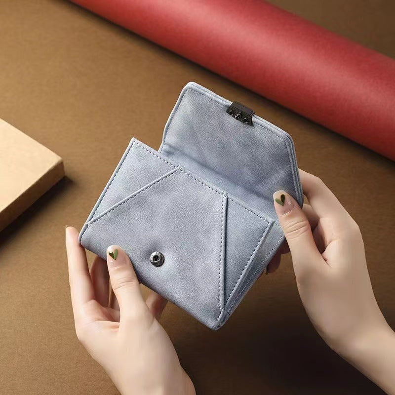 Elegant Textured Leather Card Holder Kalsten