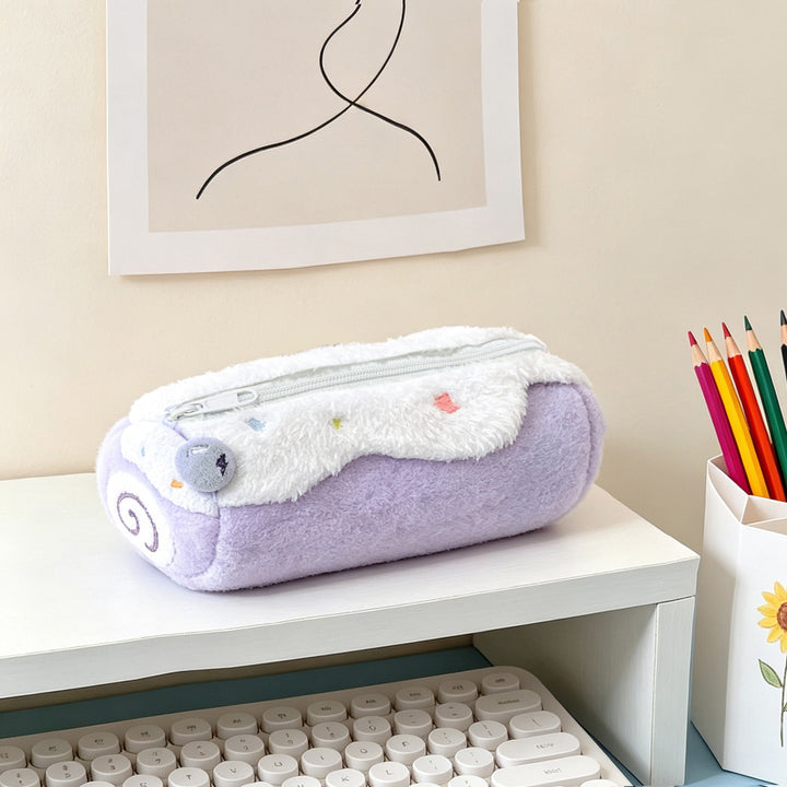Plush Dessert-Themed Pencil Case Kalsten