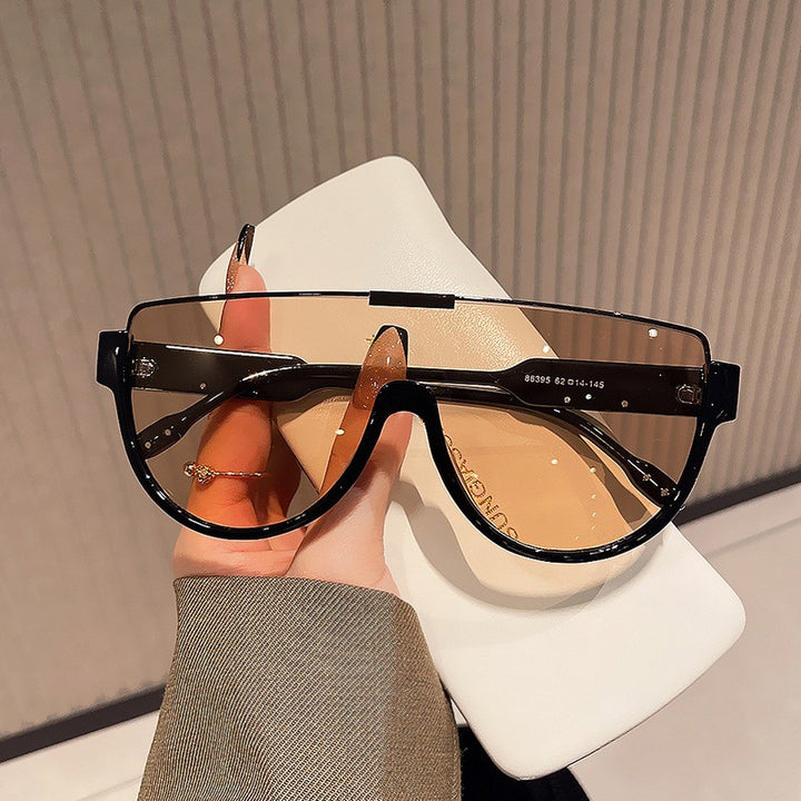 Ladies Fashionable Oversized Sunglasses with Innovative Design Kalsten