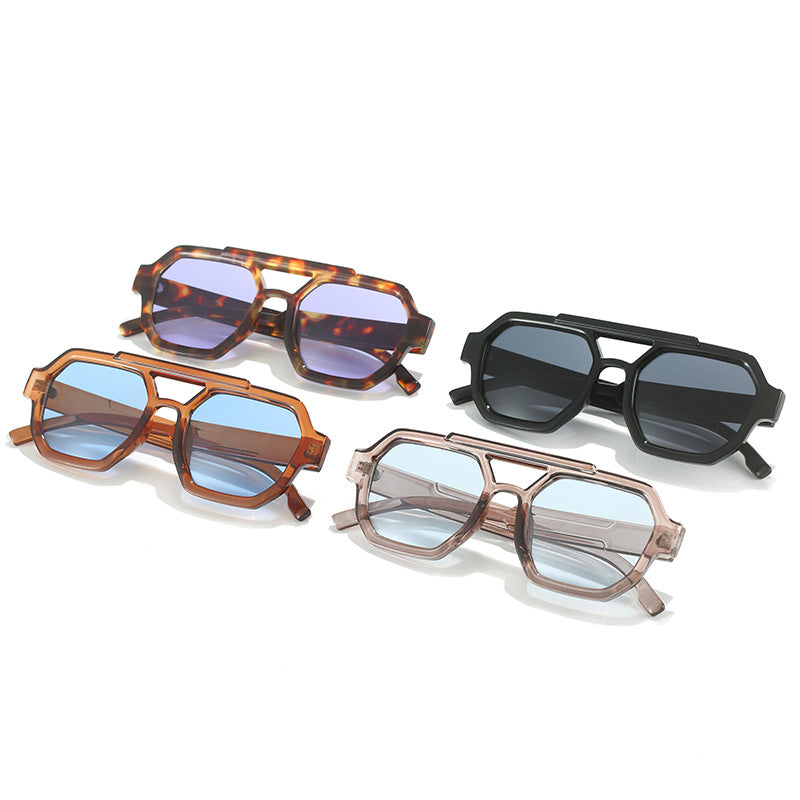 Geometric Oversized Sunglasses Kalsten