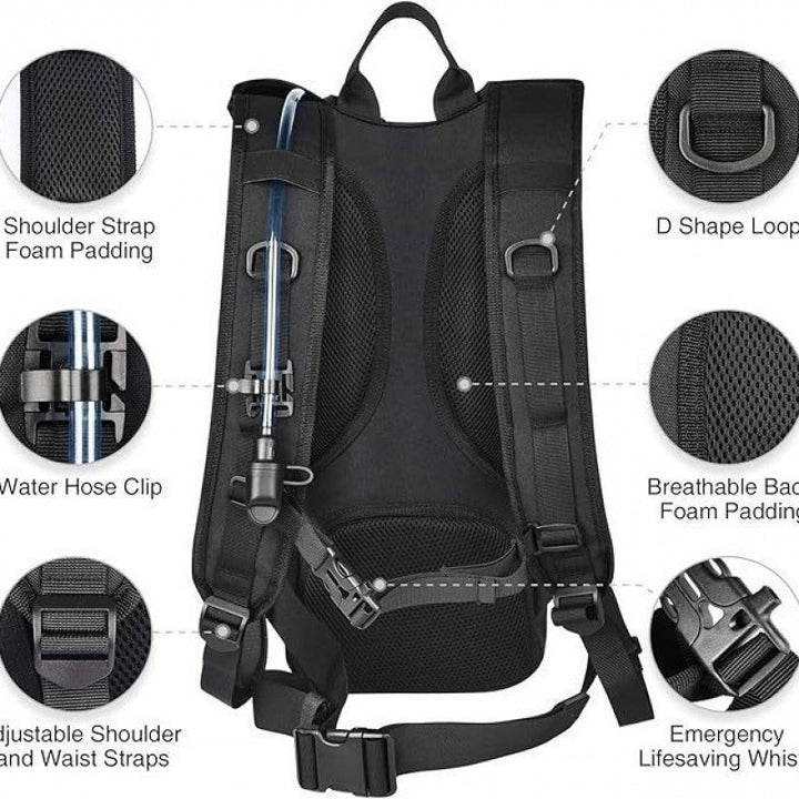 Tactical Sling Backpack with Modular Pockets Kalsten