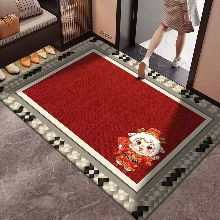 Cute Cartoon Animal Themed Area Rug