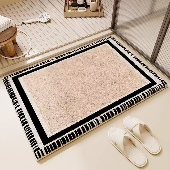 Textured Absorbent Bathroom Mat Kalsten