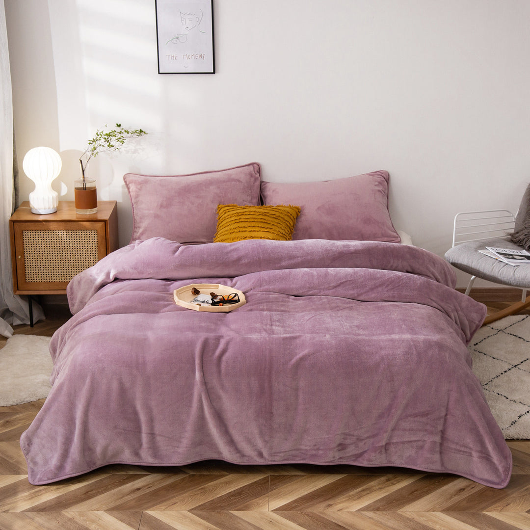 Ladies cozy microfiber blanket Kalsten