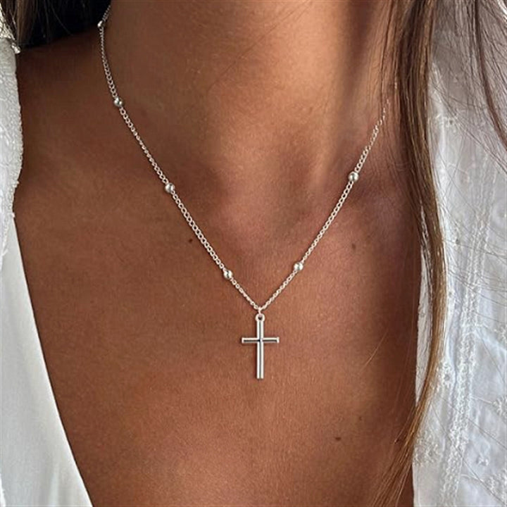 Cross Pendant Chain Necklace Kalsten