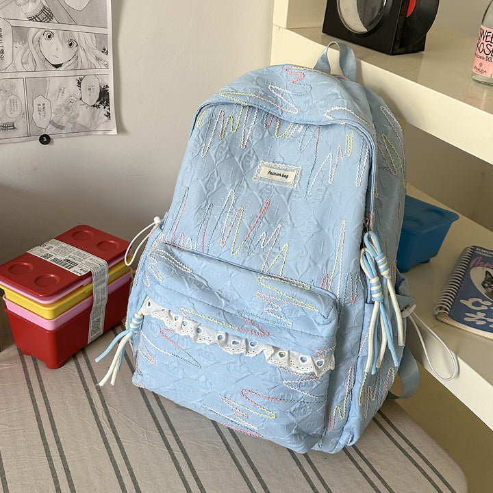 Embroidered Fashion Backpack Kalsten