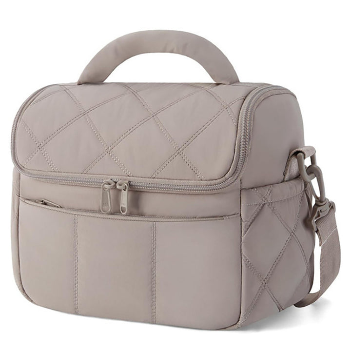 Quilted Insulated Lunch Bag