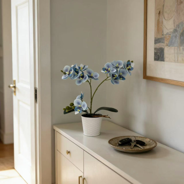 Elegant Faux Orchid Plant