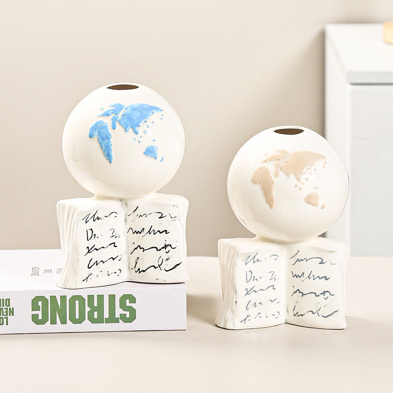 Elegant Ceramic Globe Bank Kalsten