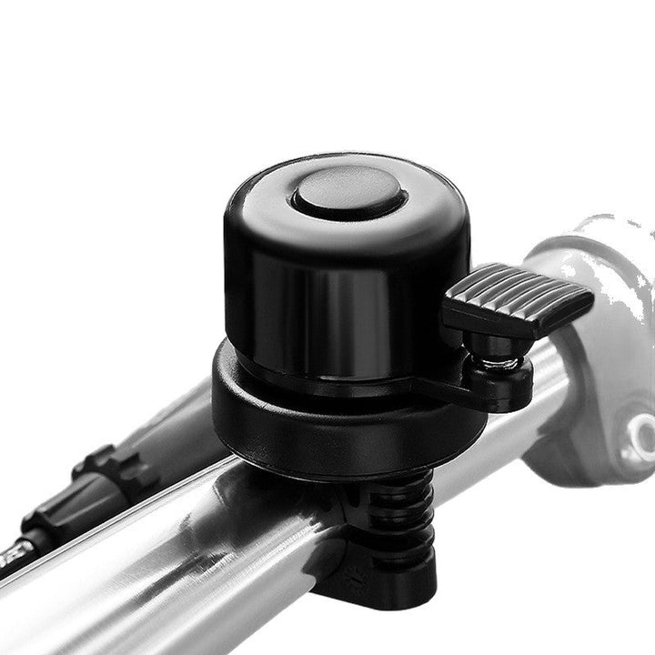 compact universal bicycle handlebar bell with quick-release clamp Kalsten