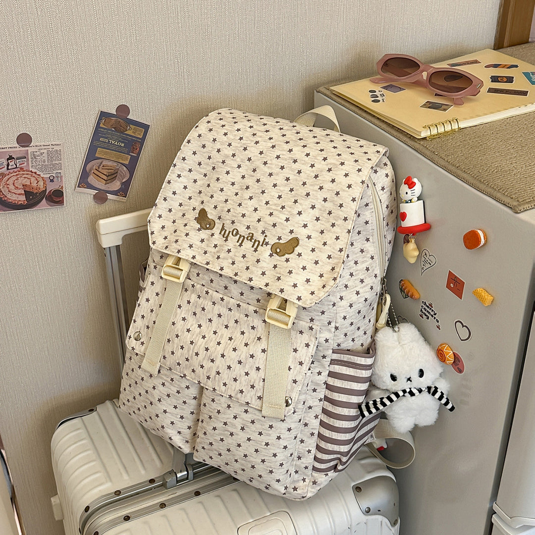 Playful Patterned Backpack