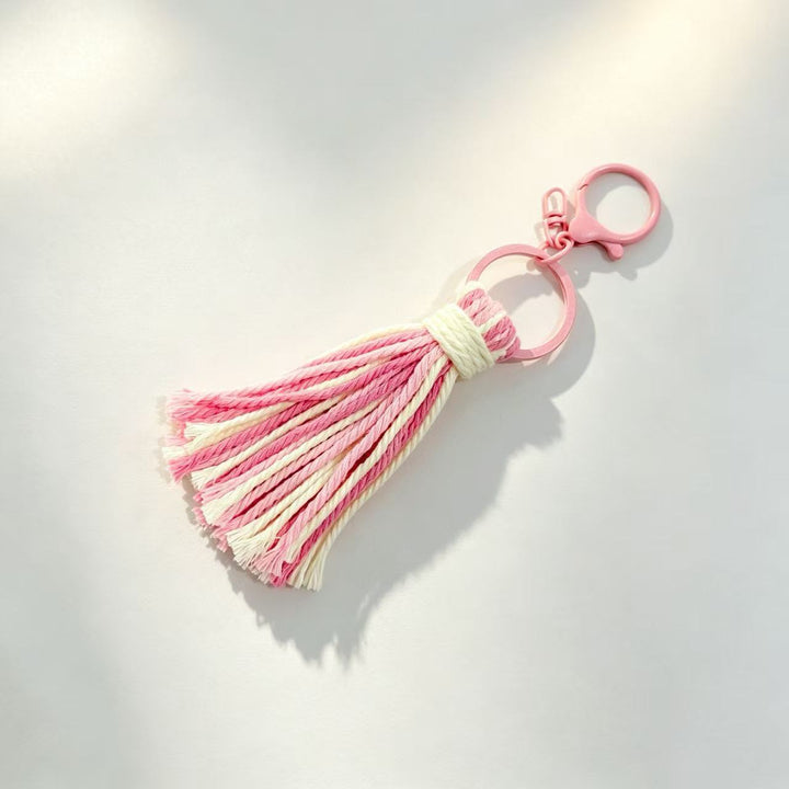 Decorative Leather Tassel Keychain Kalsten