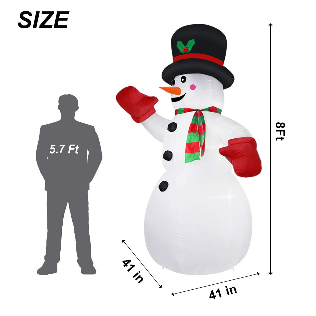 Inflatable decoration snowman