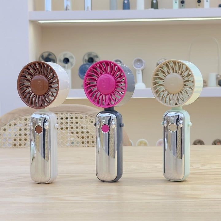 Unisex Portable Handheld Fan with Powerful Battery and Compact Design Kalsten