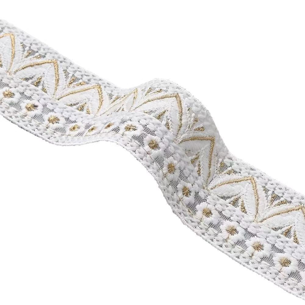 Elegant and Playful Lace Trim Kalsten