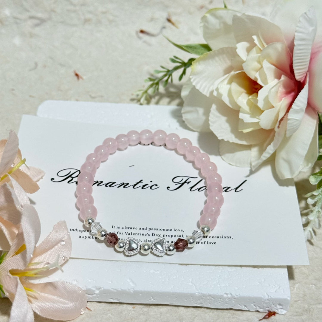 Romantic Floral Beaded Bracelet Kalsten