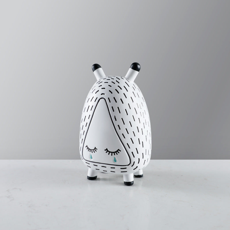 Whimsical Snail Figurine
