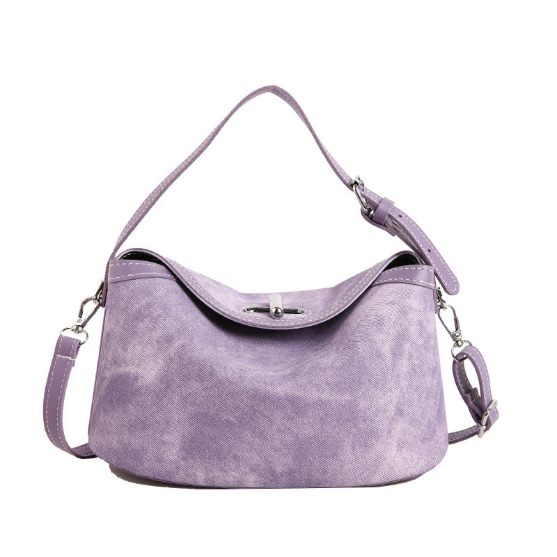 WoStylish Vintage Suede Hobo Bag Kalsten